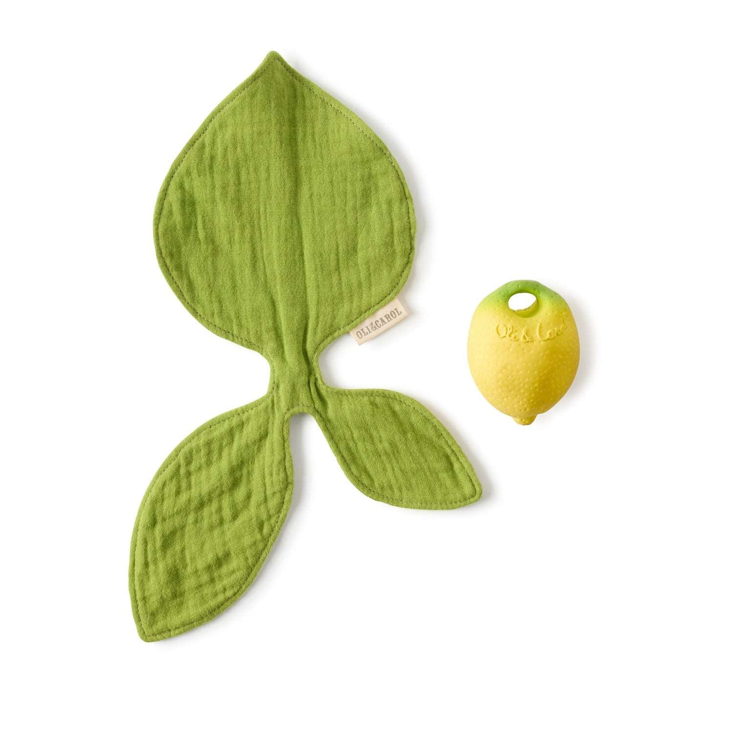 Doudou de dentition citron