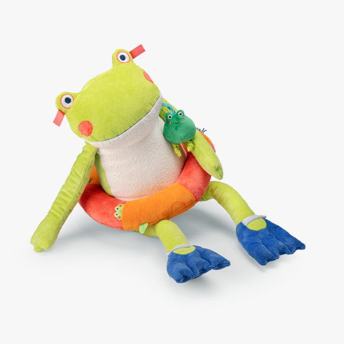 Peluche géante grenouille