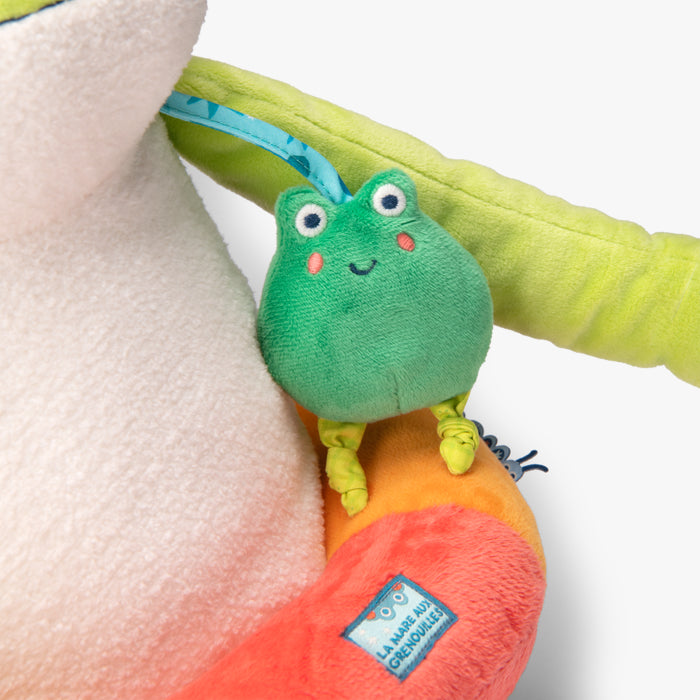 Peluche géante grenouille