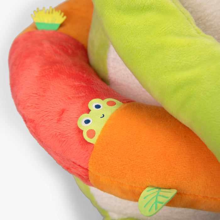 Peluche géante grenouille