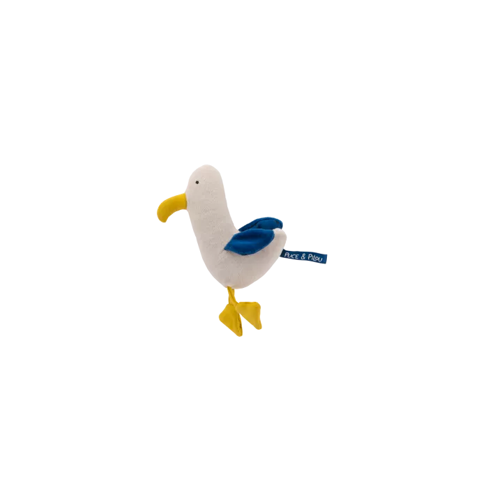 Poupée hochet goéland Marco