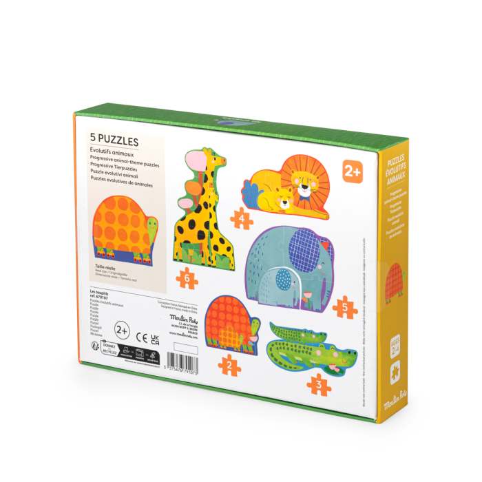 Puzzles évolutifs animaux