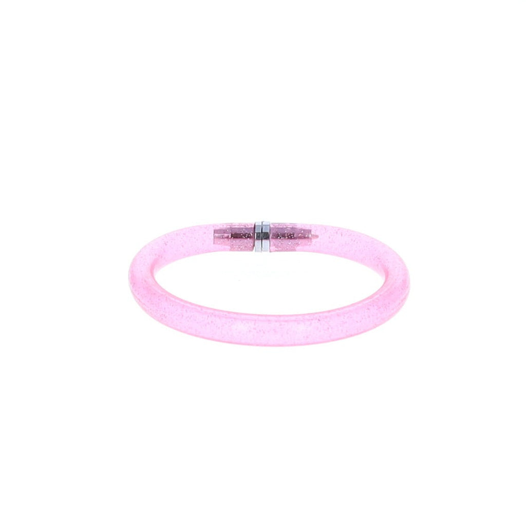 Bracelet stylo glitter rose