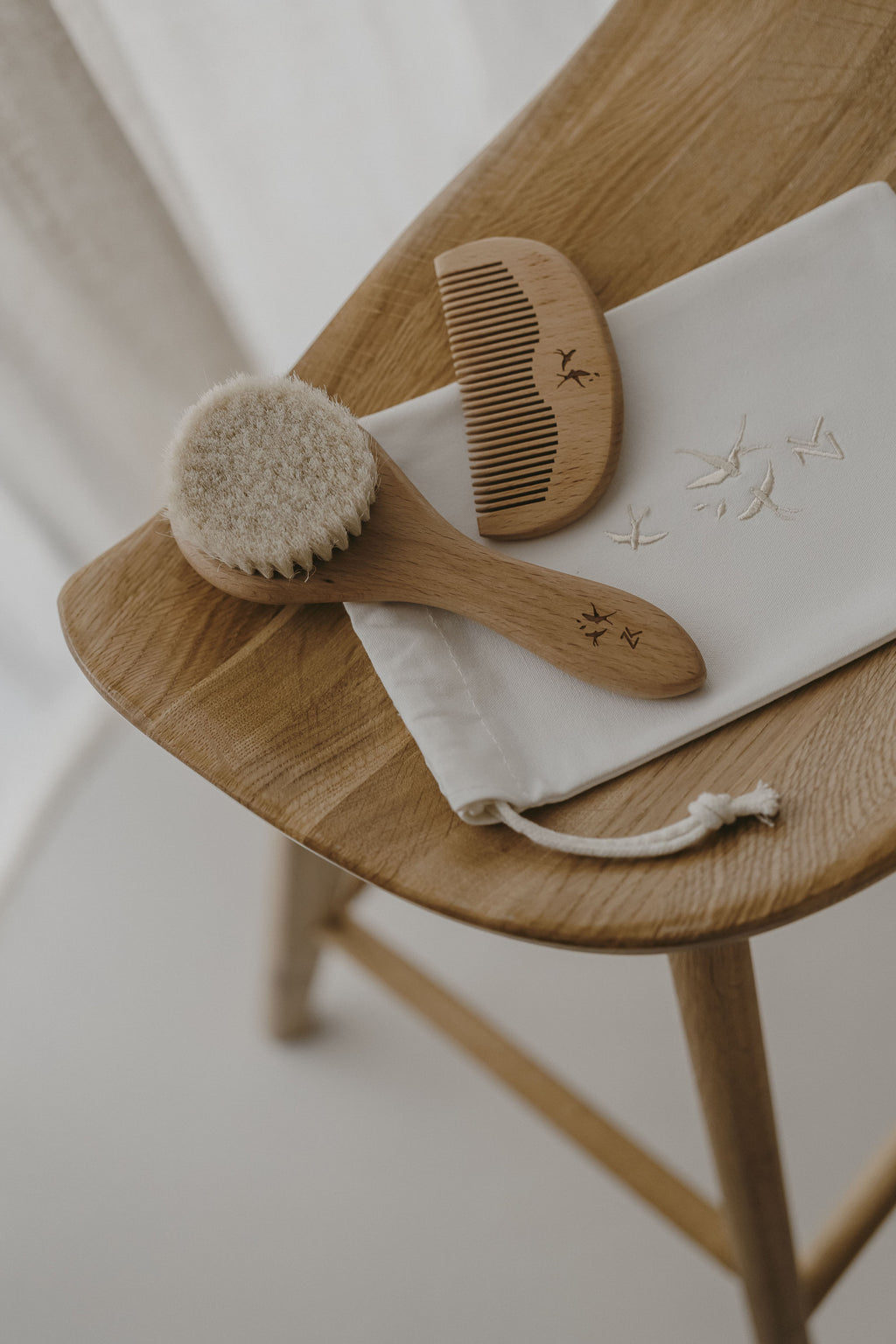 Set brosse & peigne bébé ZAKUW