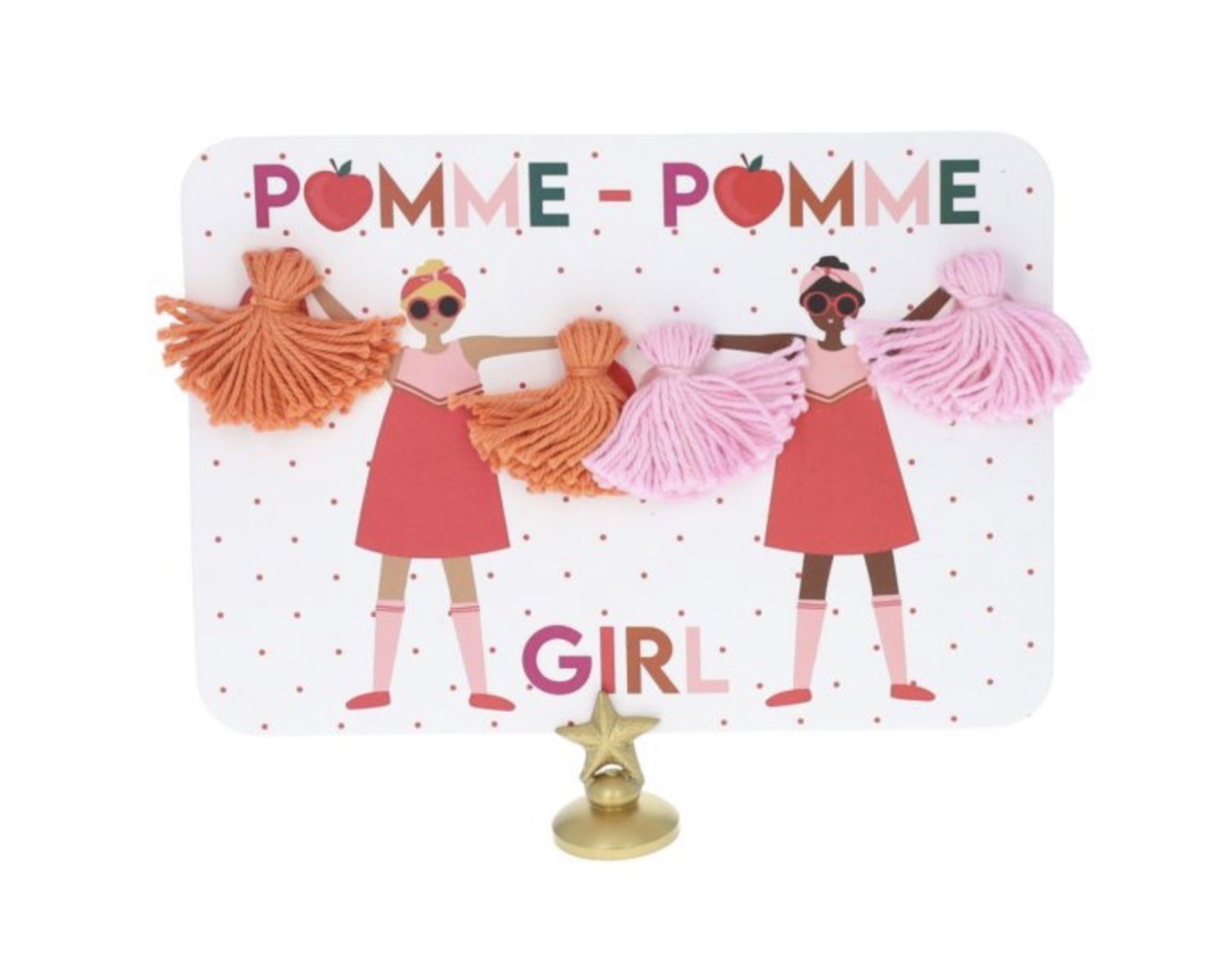 Carte pomme pomme girl