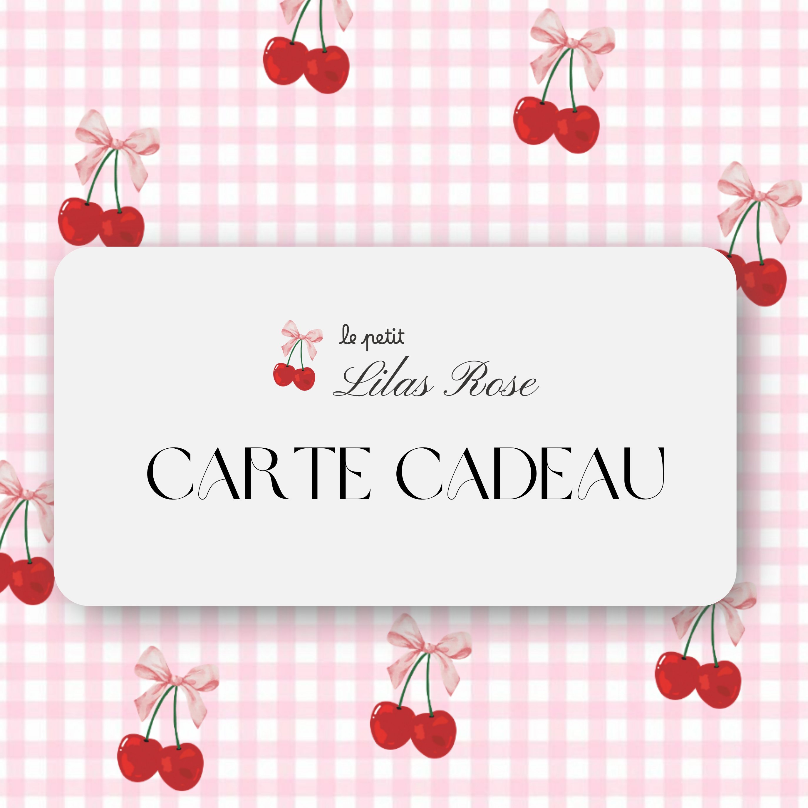 Carte cadeau