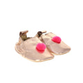 Chaussons pompon 12-18 mois