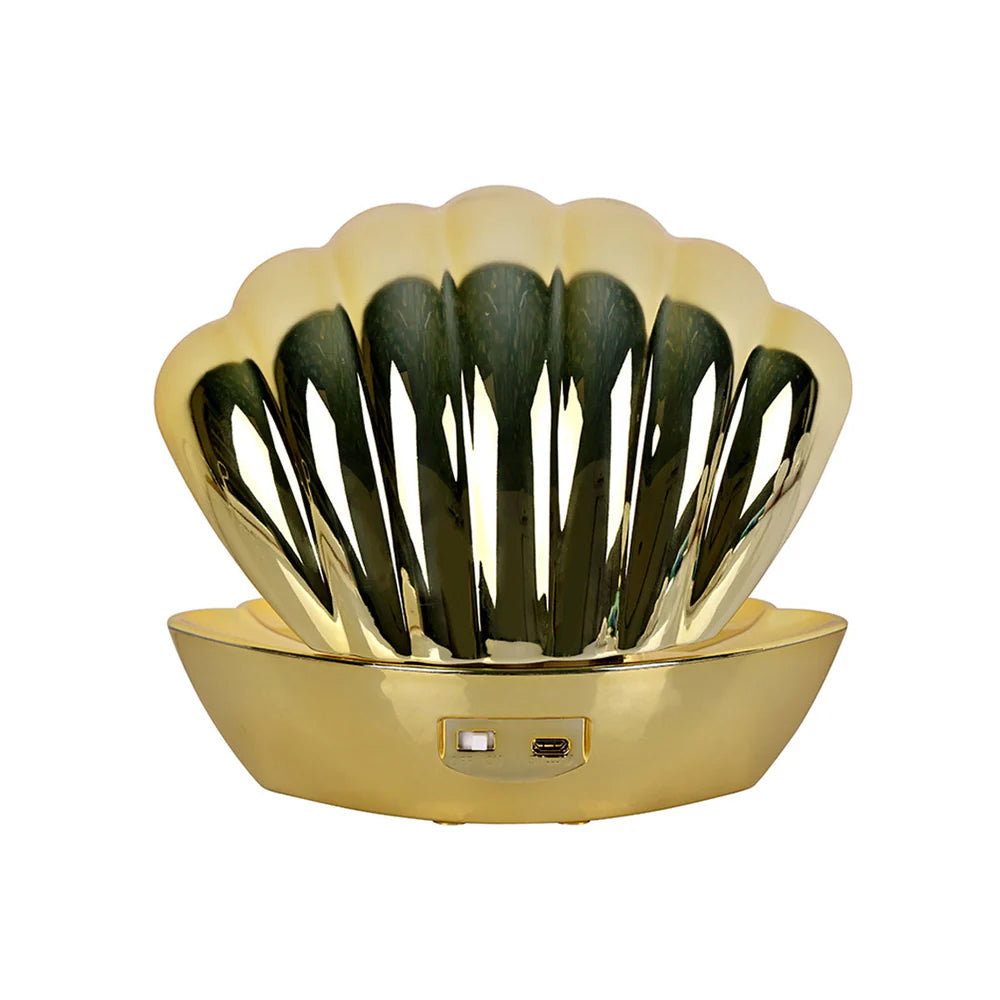 Lampe coquillage brillant