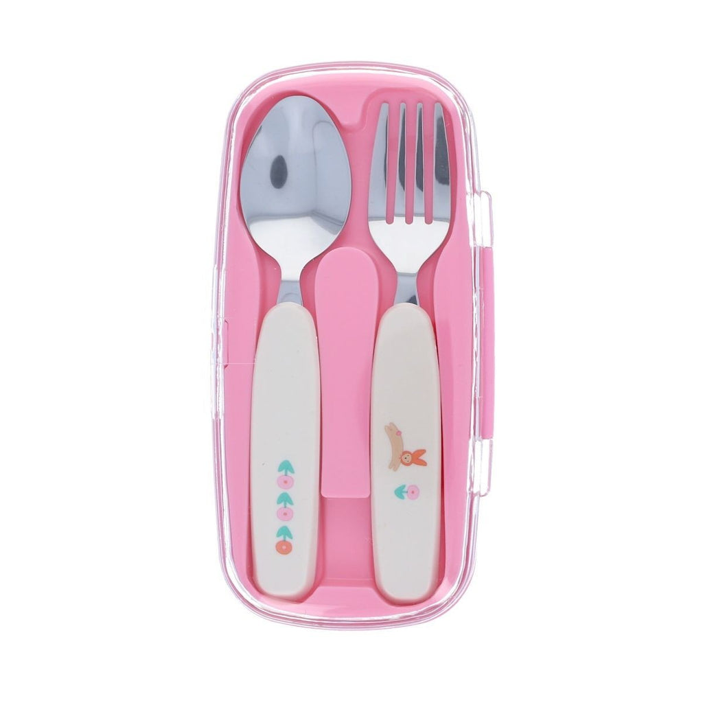 Couverts lapin rose
