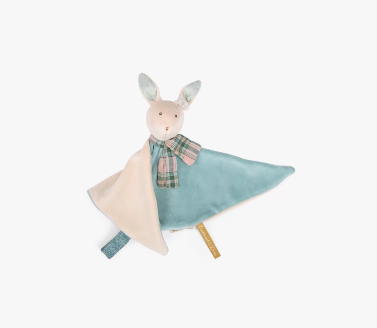 Doudou lapin bleu 667016
