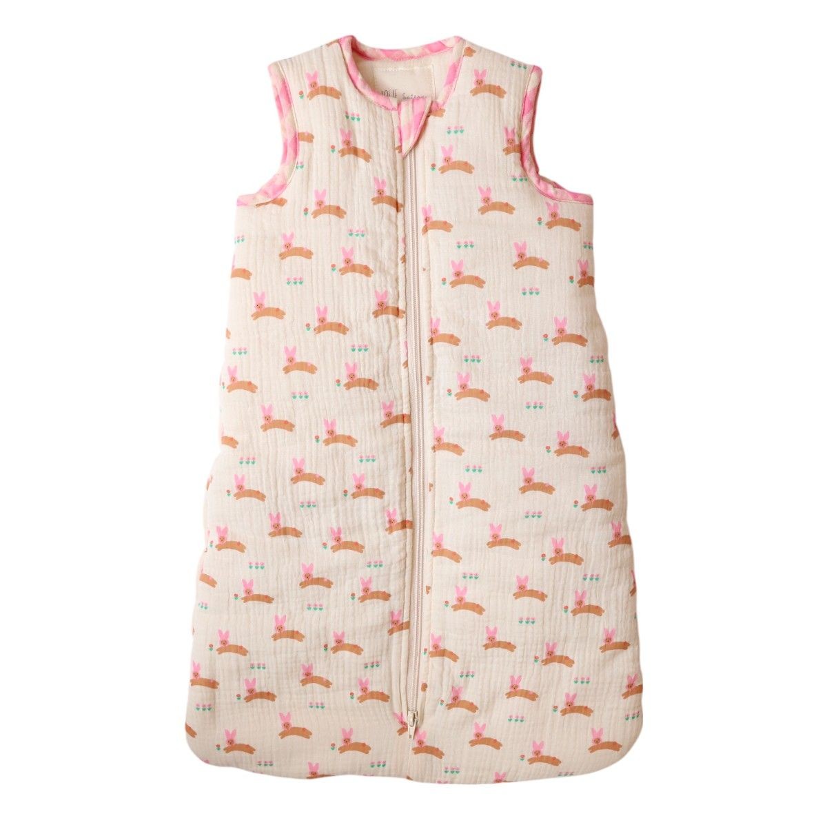 Gigoteuse lapin rose 6-18 mois