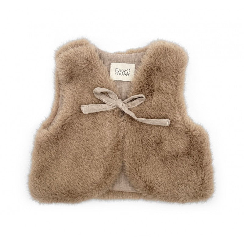 Gilet bébé warmy plushy