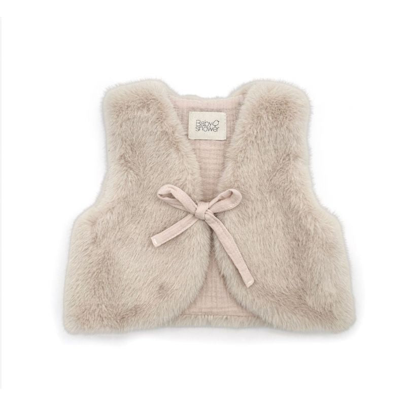 Gilet bébé warmy plushy