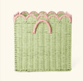 Grand panier vert
