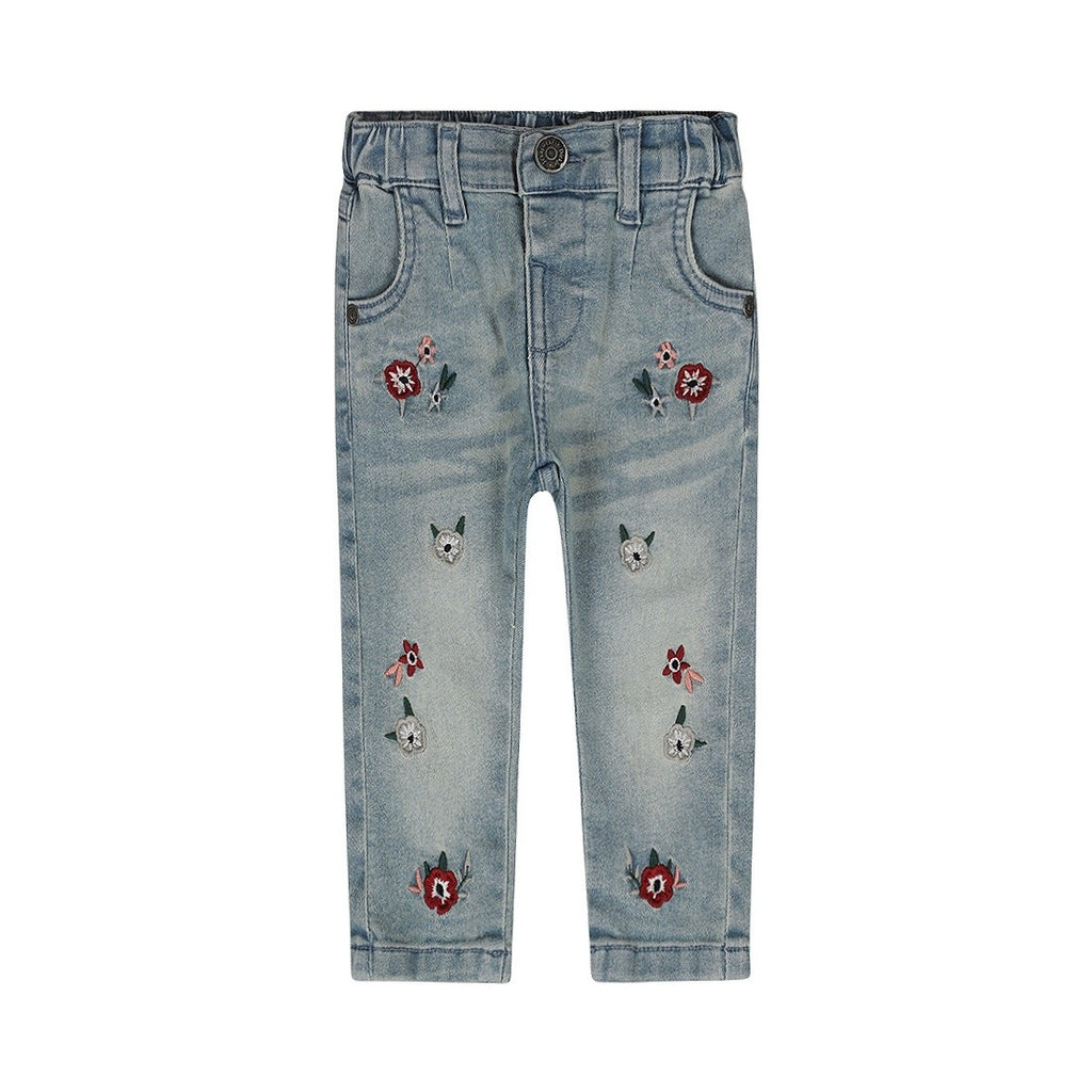 Jeans fleurs 56369