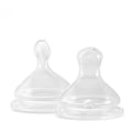 Lot de 2 Tétines Physiologiques Débit Extra-Lent (XS)