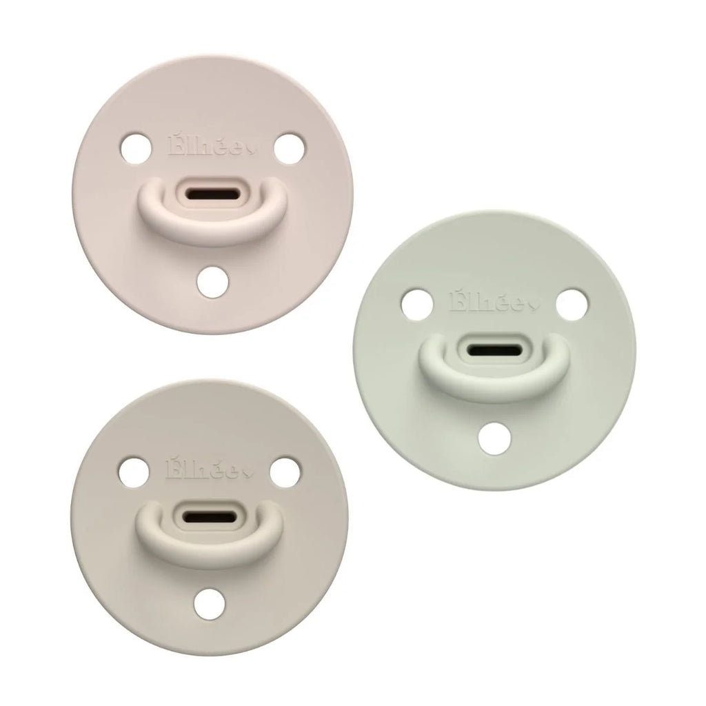 Pack de 3 Sucettes 0-6 mois Élhée