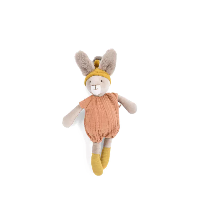 Petite peluche Lapin argile