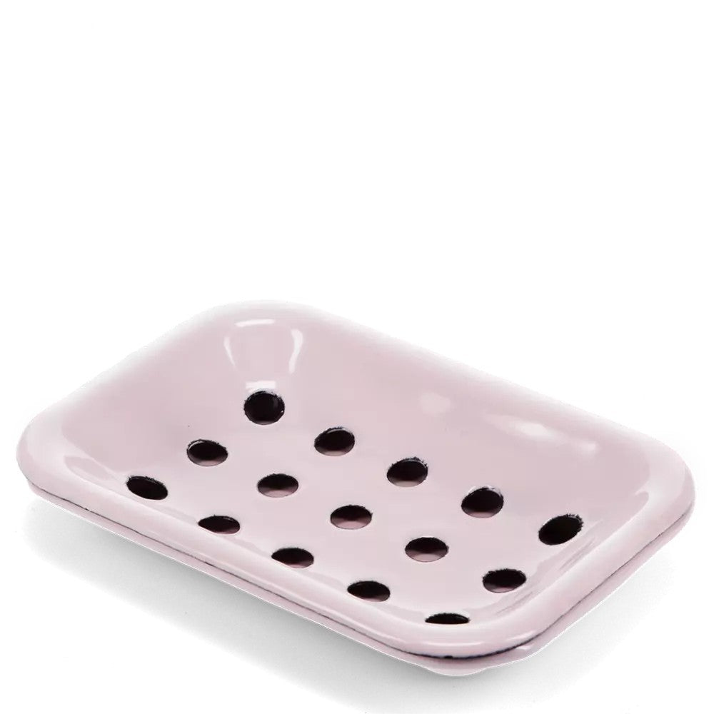 Porte-savon rose