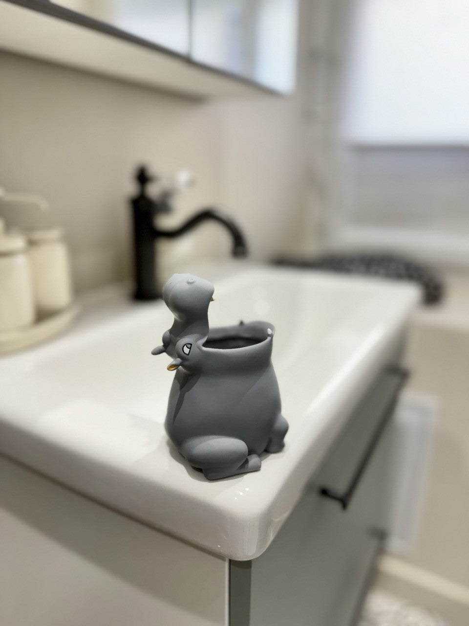 Pot brosse à dents Hippo