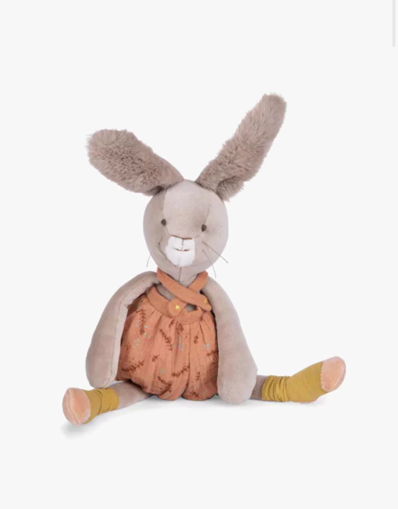 Poupée lapin argile