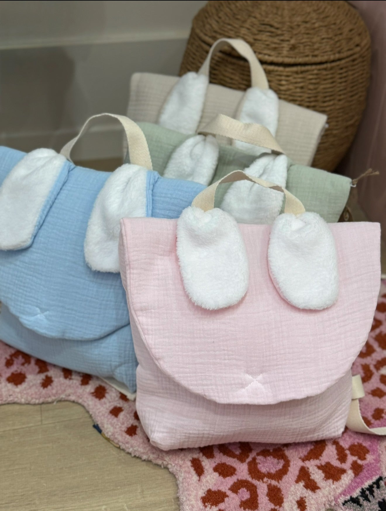 Sac à dos velours oreilles
