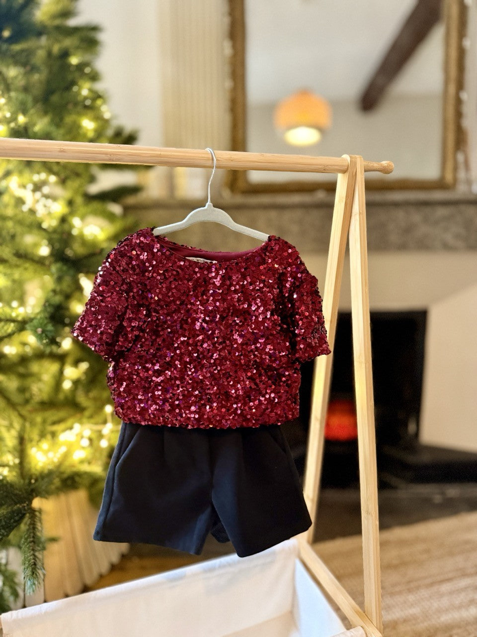 Tee-shirt sequins 457