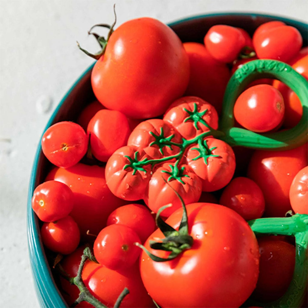Jouet hochet tomate