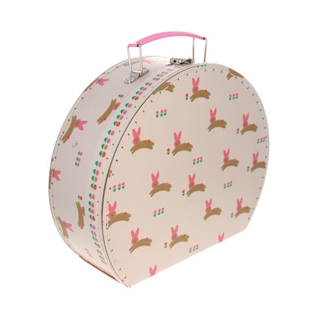 Valisette lapin rose